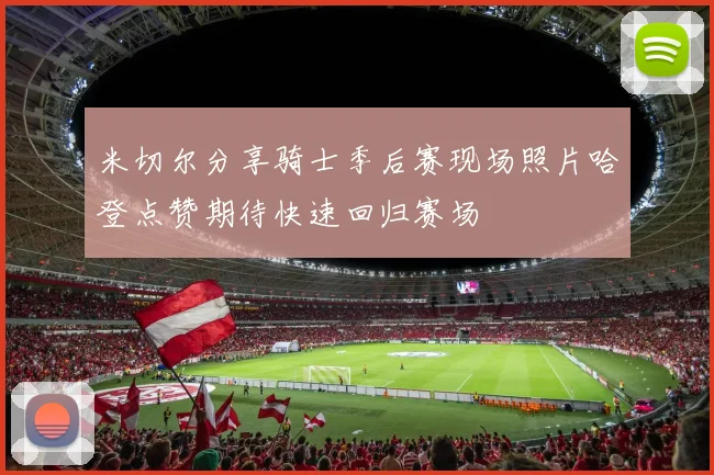 米切尔分享骑士季后赛现场照片哈登点赞期待快速回归赛场